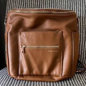 Fawn Design Cognac Original Diaper Bag